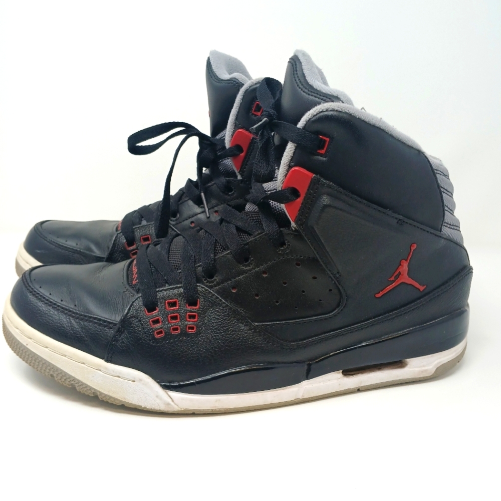 Nike Air Jordan SC1 Men Sz 11 Black/Red Sneakers Shoes 538698-020 2012